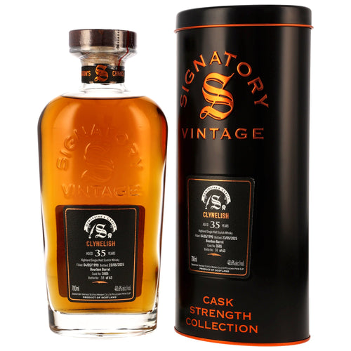 Clynelish 1990/2025 – 35 Years – Bourbon Barrel #3505 – Signatory Symington’s Choice